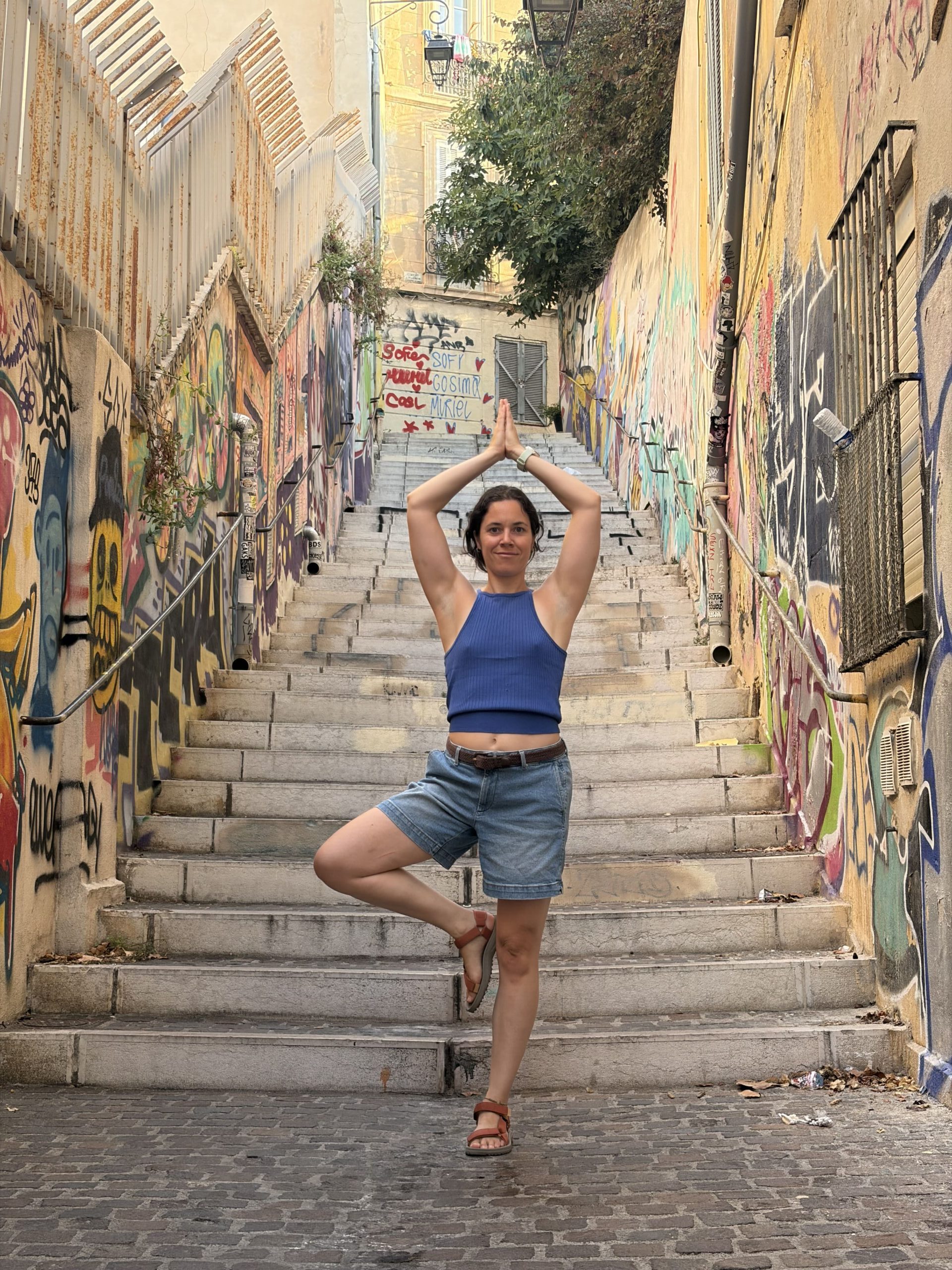 Focus posture asana