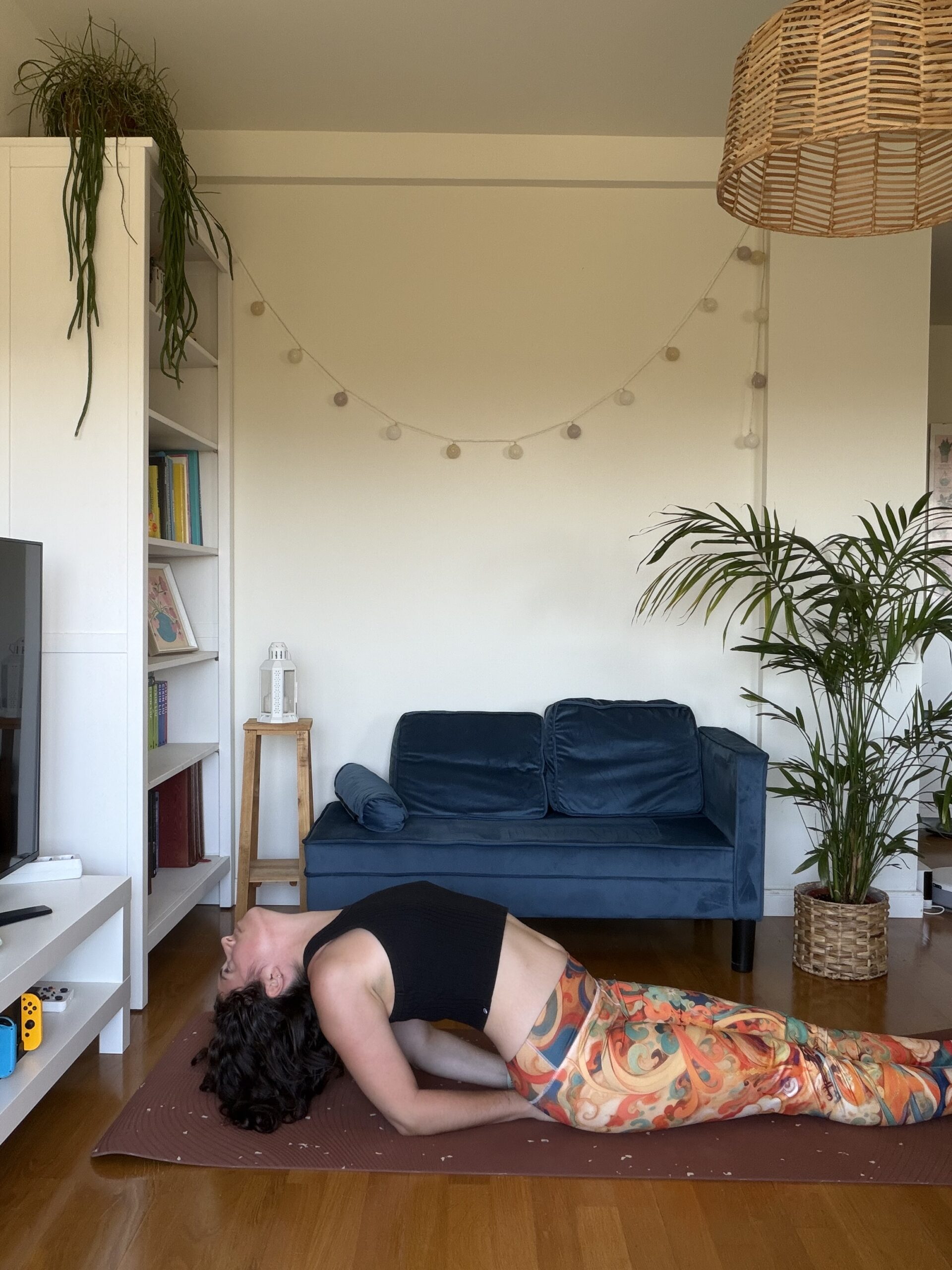 Posture du poisson yoga